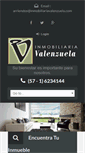 Mobile Screenshot of inmobiliariavalenzuela.com